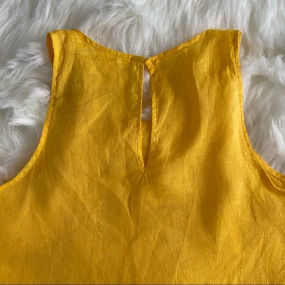 Maeve Anthropologie Linen Top - Picture 6 of 8